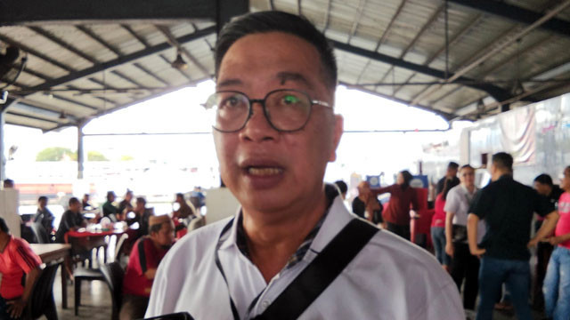 Dirut PD Pasar Manado, Lucky Senduk.