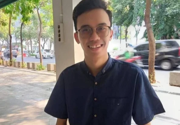 Mantan Juru Bicara Wali Kota Surabaya Eri Cahyadi, Mirza Akmal. Foto: Masruroh/Basra