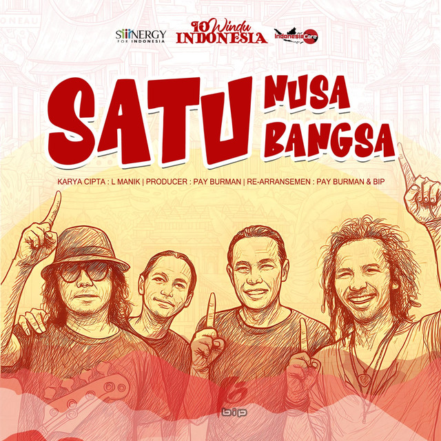 Band BIP rilis ulang lagu Satu Nusa Satu Bangsa. Foto: Istimewa