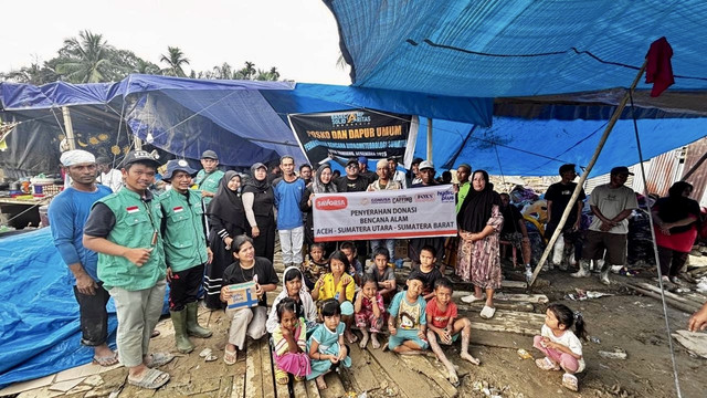 PT Gonusa Prima Distribusi, perusahaan yang dikenal dengan berbagai produk konsumsi unggulan, menyalurkan bantuan kemanusiaan dengan total nilai Rp 1,5 miliar kepada masyarakat terdampak bencana alam di wilayah Sumatera. Foto: PT Gonusa Prima Distribusi