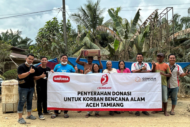 PT Gonusa Prima Distribusi, perusahaan yang dikenal dengan berbagai produk konsumsi unggulan, menyalurkan bantuan kemanusiaan dengan total nilai Rp 1,5 miliar kepada masyarakat terdampak bencana alam di wilayah Sumatera. Foto: PT Gonusa Prima Distribusi