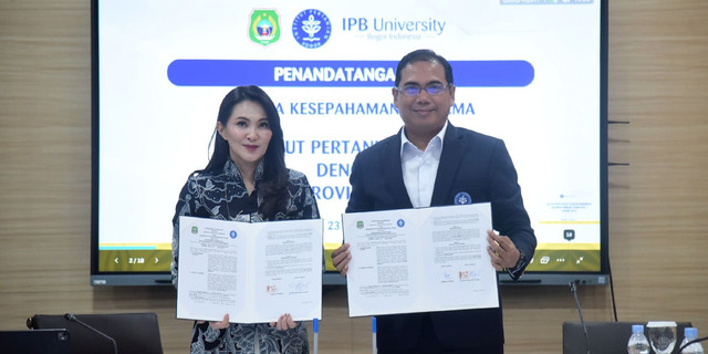 Ingin Benahi Data Desa di Maluku Utara, Gubernur Sherly Tjoanda Gandeng IPB