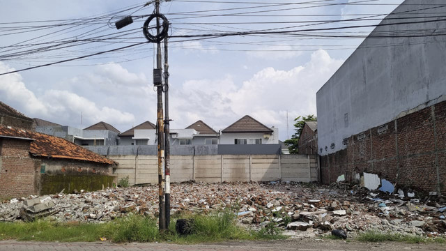 Rumah Elina usai dibongkar. Foto: Farusma Okta Verdian/kumparan