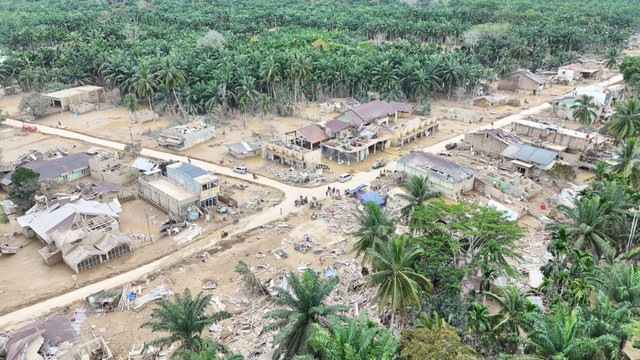 Kondisi Aceh Tamiang Pasca Bencana Banjir Bandang (Sumber : DT Peduli)