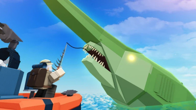 Ilustrasi cara mendapatkan Santa Relic Fisch. Foto: Roblox.