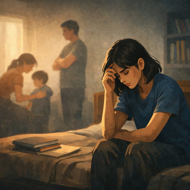 Ilustrasi: Anak sulung dan beban emosional yang kerap tak terlihat.