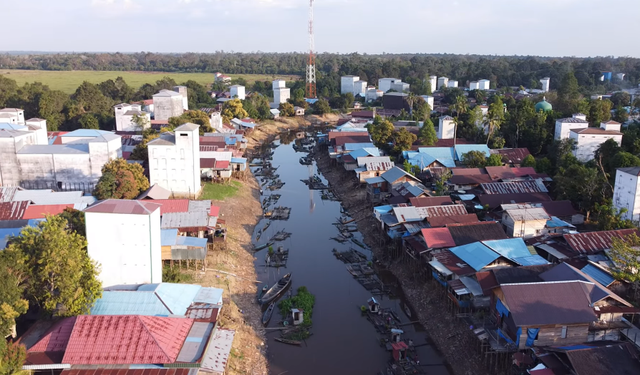 Salah satu desa di Kalteng, Desa Muara Plantau. (Dok. Pribadi)