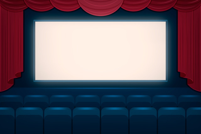 Ilustrasi bioskop. Sumber: freepik