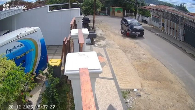 Tabrak lari di Jalan Hj Said, Kelurahan Kota Baru, Kecamatan Tanjung Karang Timur, Bandar Lampung. | Foto: Dok Istimewa