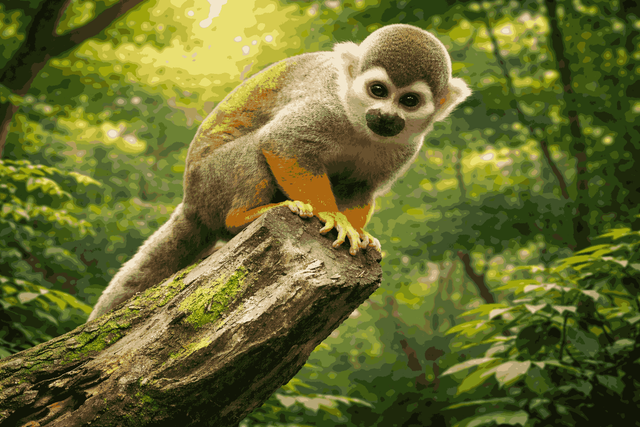 Monyet Bajing hanya berkeringat melalui telapak tangan dan kaki (Foto: Dokumen Penulis)