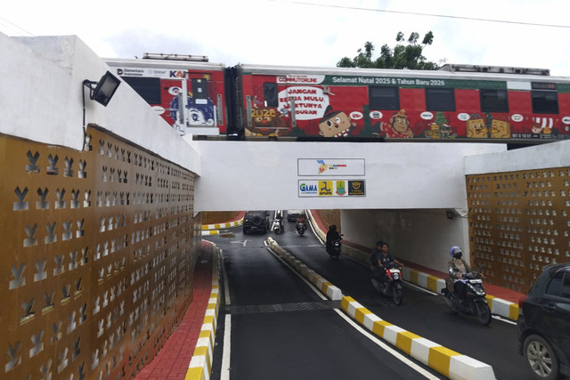 Kondisi Underpass di Desa Warungbambu, Kecamatan Karawang Timur, Karawang. Foto: Dok. Istimewa