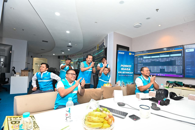 PLN Indonesia Power siaga kelistrikan malam tahun baru 2026. Foto: PLN IP