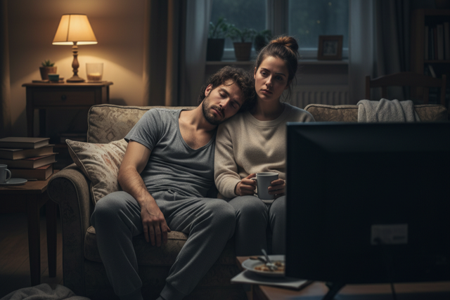 Saat Hubungan Mengalami Emotional Misattunement. (Ilustrasi dihasilkan oleh AI)