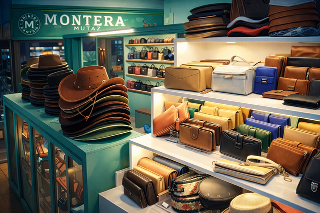 Aneka barang kerajinan kulit Sukaregang (Foto: Dokumen penulis)