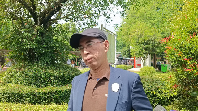 Humas Taman Margasatwa Ragunan Wahyudi Bambang, Kamis (1/1/2026). Foto: Zamachsyari/kumparan