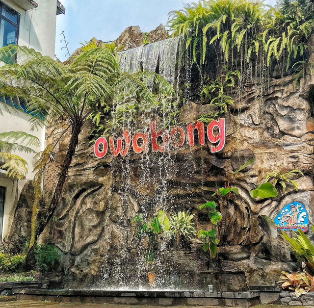 Owabong. Sumber : Dokumen Pribadi. 