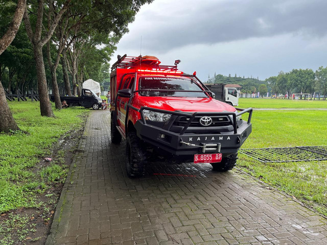 Mobil rescue pemadam kebakaran Kota Malang. Foto: Fitra Andrianto/kumparan