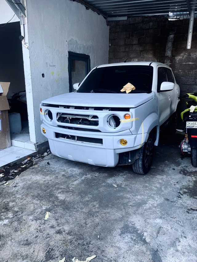 Proses modifikasi Suzuki S-Presso jadi Mini Jimny. Foto: Wijaya Motor Bali