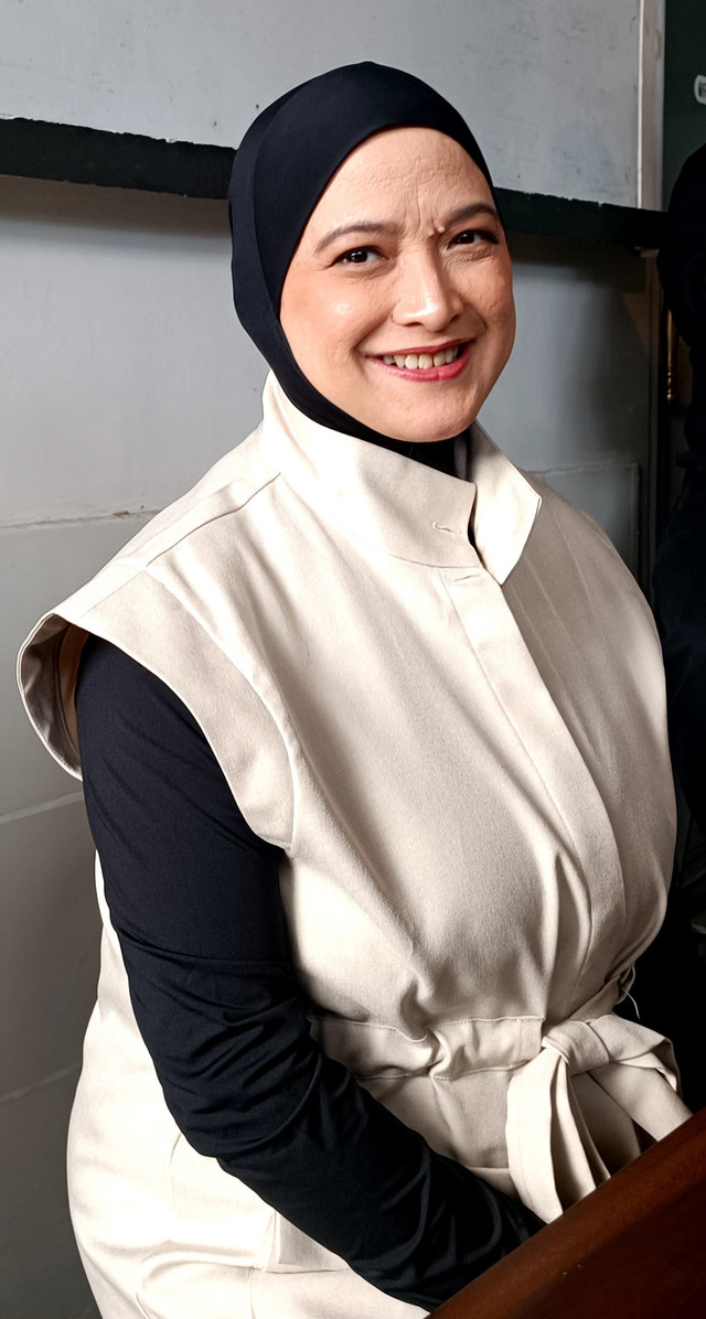 Andhara Early bicara soal perceraiannya dengan Bugi Ramadhana, di kawasan Kapten Tendean, Jakarta Selatan, Senin (5/1). Foto: Giovanni/kumparan