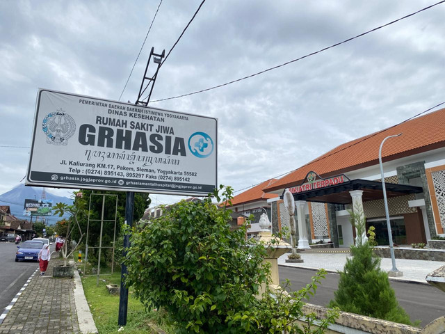 Rumah Sakit Jiwa (RSJ) Grhasia Sleman. Foto: Pandangan Jogja/Resti D