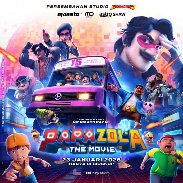 Papa Zola The Movie (PZTM) dijadwalkan tayang di bioskop Indonesia mulai 23 Januari 2026 di lebih dari 150 lokasi bioskop. Foto: Dok. Istimewa