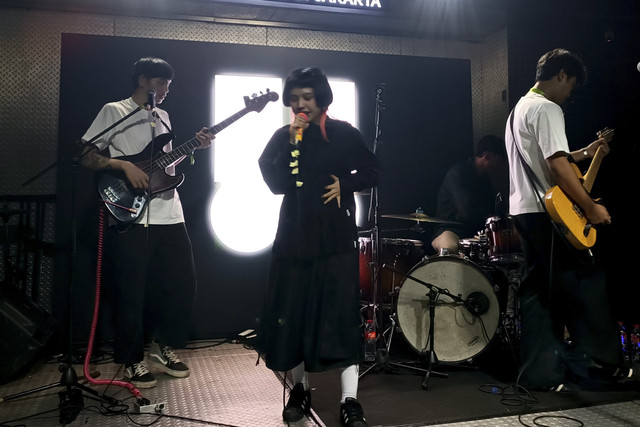 Lips!! tampil di Soundrenaline 2025, Krapela, Jakarta Selatan, Jumat (19/12/2025). Foto: Giovanni/kumparan