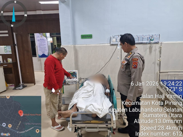 Pelaku berinisial NB, Selasa (6/1/2026). Foto: Humas Polres Labusel