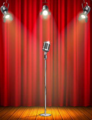 Ilustrasi stand up comedy. Foto: Freepik