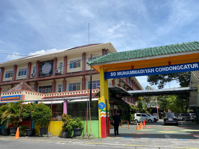 SD Muhammadiyah Condongcatur Sleman, peraih peringkat 1 SD dengan jumlah prestasi siswa terbanyak tahun 2025 versi Pusat Prestasi Nasional (Puspresnas). Foto: Pandangan Jogja/Resti Damayanti