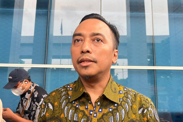 Kepala Biro Komunikasi dan Pelayanan Publik Kemenkes Aji Rokonyanmas di Graha BNPB, Jakarta Timur, Rabu (7/1/2025). Foto: Nasywa Athifah/kumparan