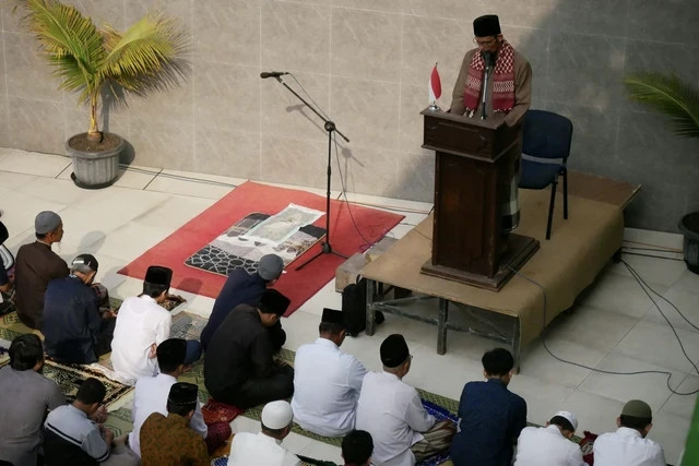 Ilustrasi khutbah Jumat bulan Rajab. Foto: Unsplash/MasjidPogungRaya