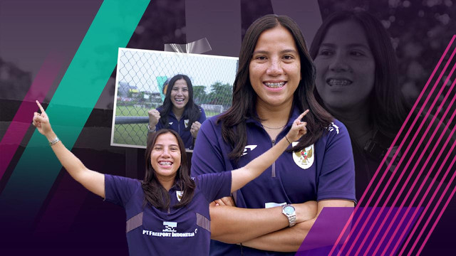 Maulina Novryliani, asisten pelatih Timnas Wanita Indonesia. Foto: Agri Perdana/kumparan