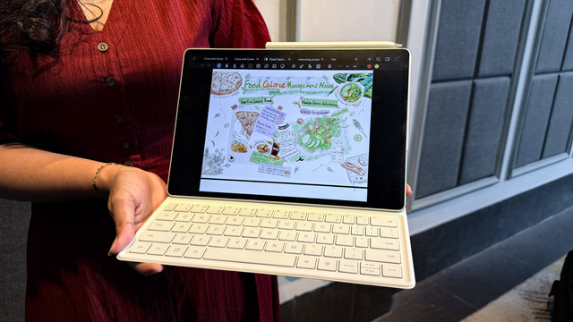 HUAWEI MatePad 12 X 2026. Foto: Kevin S. Kurnianto/kumparan