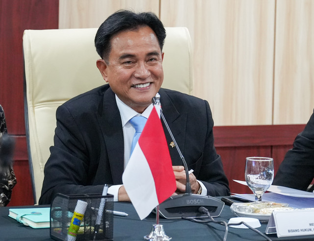 Menko Kumham Imipas, Yusril Ihza Mahendra. Foto: Dok. Humas Kemenko Kumham Imipas