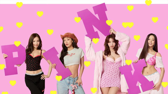 TWICE Tampil Percaya Diri di Kampanye Valentine’s Day Victoria’s Secret PINK. Foto: Facebook TWICE