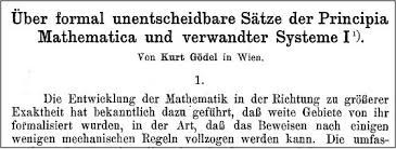 Mengapa Matematika dan Sains Harus Rendah Hati: Sekali Lagi, Kurt Gödel (Bag I) 