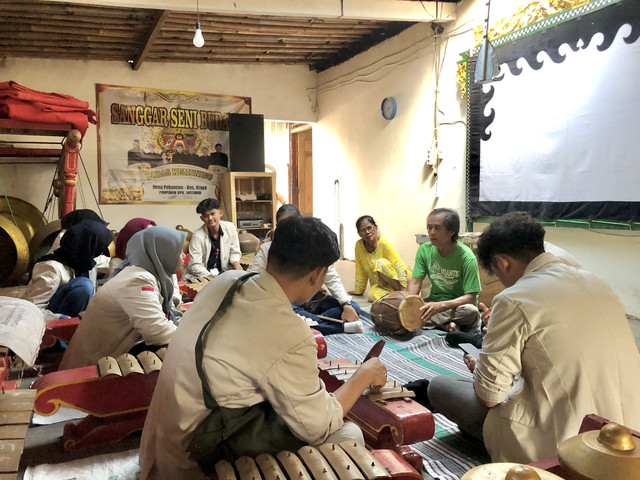 Suasana di Sanggar Karawitan. Dok 2025