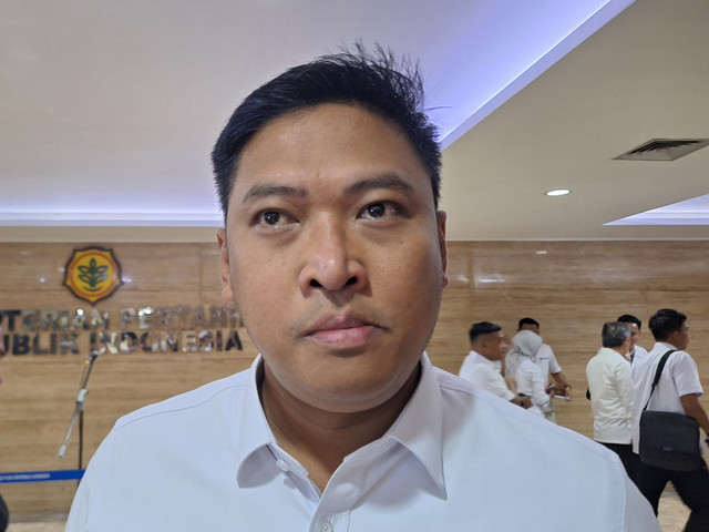 Wamentan Sudaryono ditemui di Kantor Kementerian Pertanian, Senin (12/1). Foto: Argya D. Maheswara/kumparan 