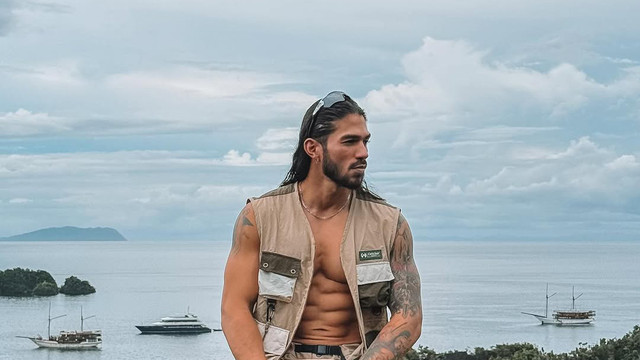 Jeremiah Lakhwani model Indonesia yang dapat tawaran masuk WWE.  Foto: Instagram@/jeremiahlakhwani