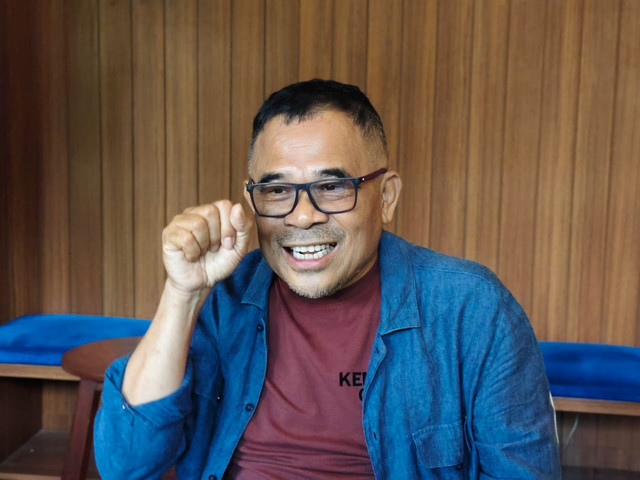 Garin Nugroho saat ditemui kumparan di GIK UGM, Senin (12/1/2026). Foto: Arfiansyah Panji Purnandaru/kumparan