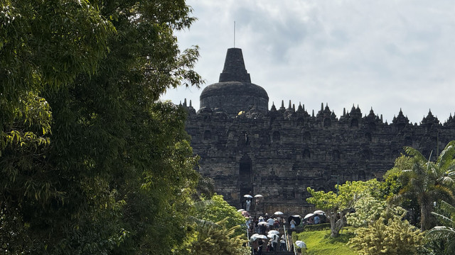 Candi Borobudur, Magelang, Jawa Tengah. Foto: Pandangan Jogja/Arif UT