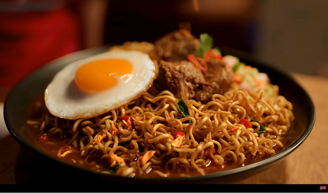 Indomie Hype Abis Mi Nyemek ala Jogja Rasa Rendang. Foto: Indomie
