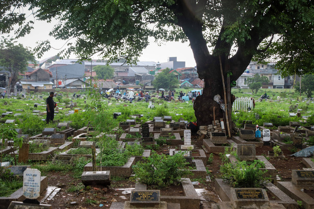 Ilustrasi makam. Foto: Iqbal Firdaus/kumparan