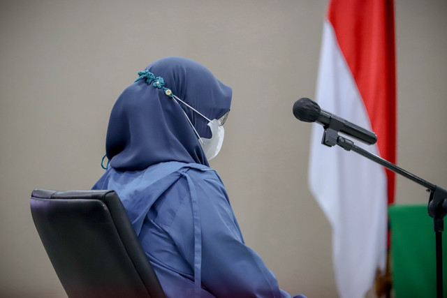Suasana Sidang Dugaan Pelanggaran Kode Etik dan Pedoman Perilaku di Gedung Pusat Edukasi Antikorupsi KPK C1, Kuningan, Jakarta Selatan, Selasa (13/1/2026). Foto: Jamal Ramadhan/kumparan
