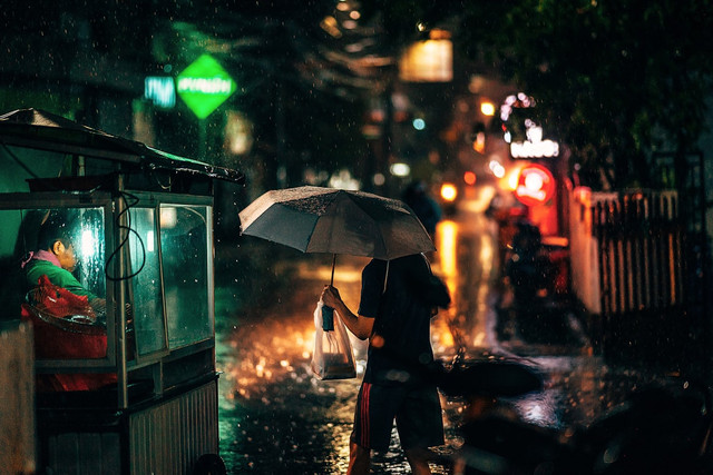 Prakiraan cuaca DKI Jakarta Rabu 14 Januari 2026, foto hanya ilustrasi, bukan tempat yang sebenarnya: Unsplash/Jiki Prayuda