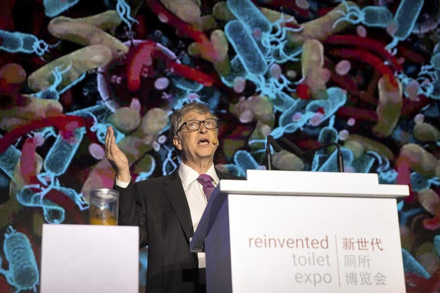 Ilustrasi apa itu Gates Foundation. Foto: MARK SCHIEFELBEIN / AP