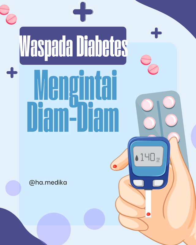 Ilustrasi Waspada Diabetes (Sumber Gambar: Canva)