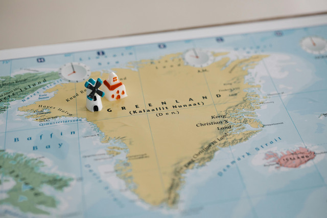 Peta wilayah Greenland. Sumber gambar: ilustrasi by pixel 
