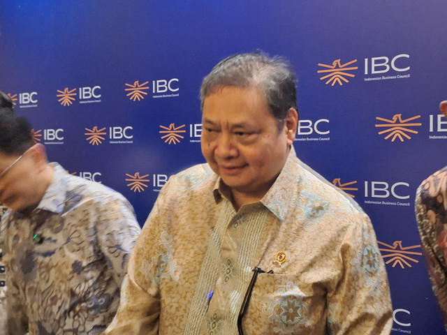 Menko Perekonomian Airlangga Hartarto ditemui di Hotel Mulia, Jakarta Selatan pada Rabu (14/1/2026). Foto: Argya D. Maheswara/kumparan 