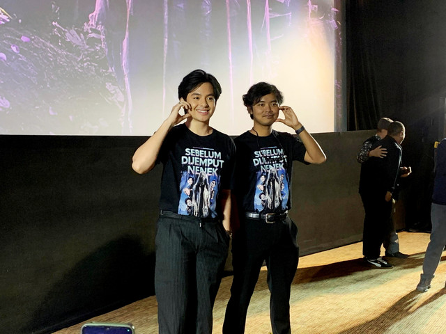 Jumpa pers film Sebelum Dijemput Nenek di Epicentrum, Jakarta Selatan, Rabu (14/1/2026). Foto: Vincentius Mario/kumparan